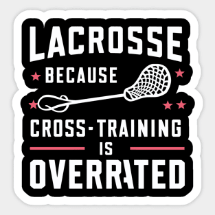 Lacrosse Sticker